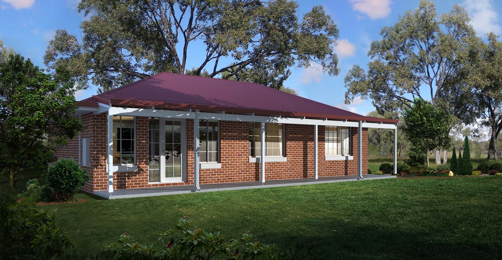 The Quarters kit home render